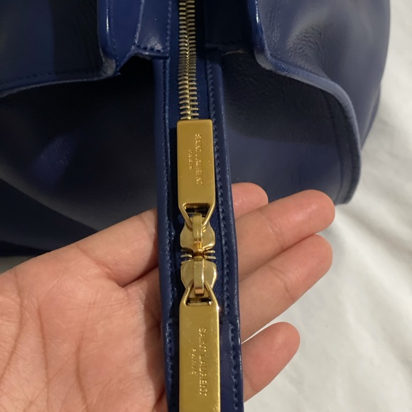 Ysl Tote Bag Indigo color - Picture 2 of 4